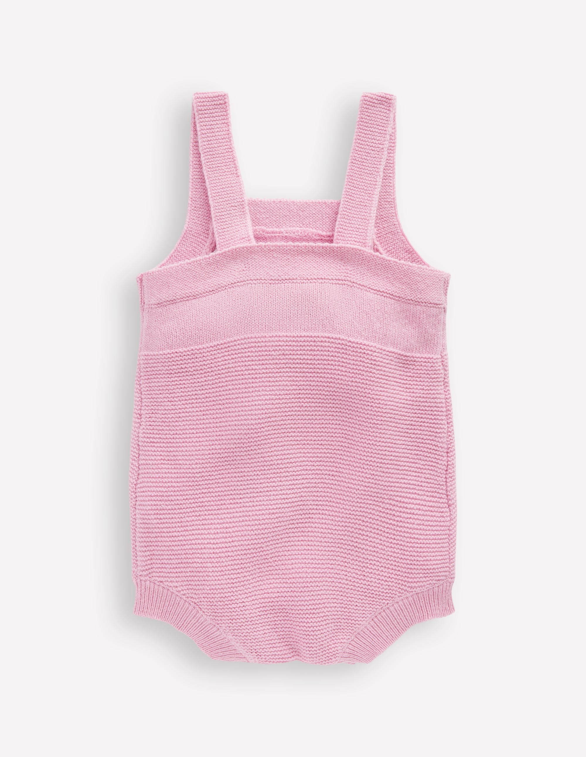 Knitted Romper-Vintage Pink Heart - Image 2