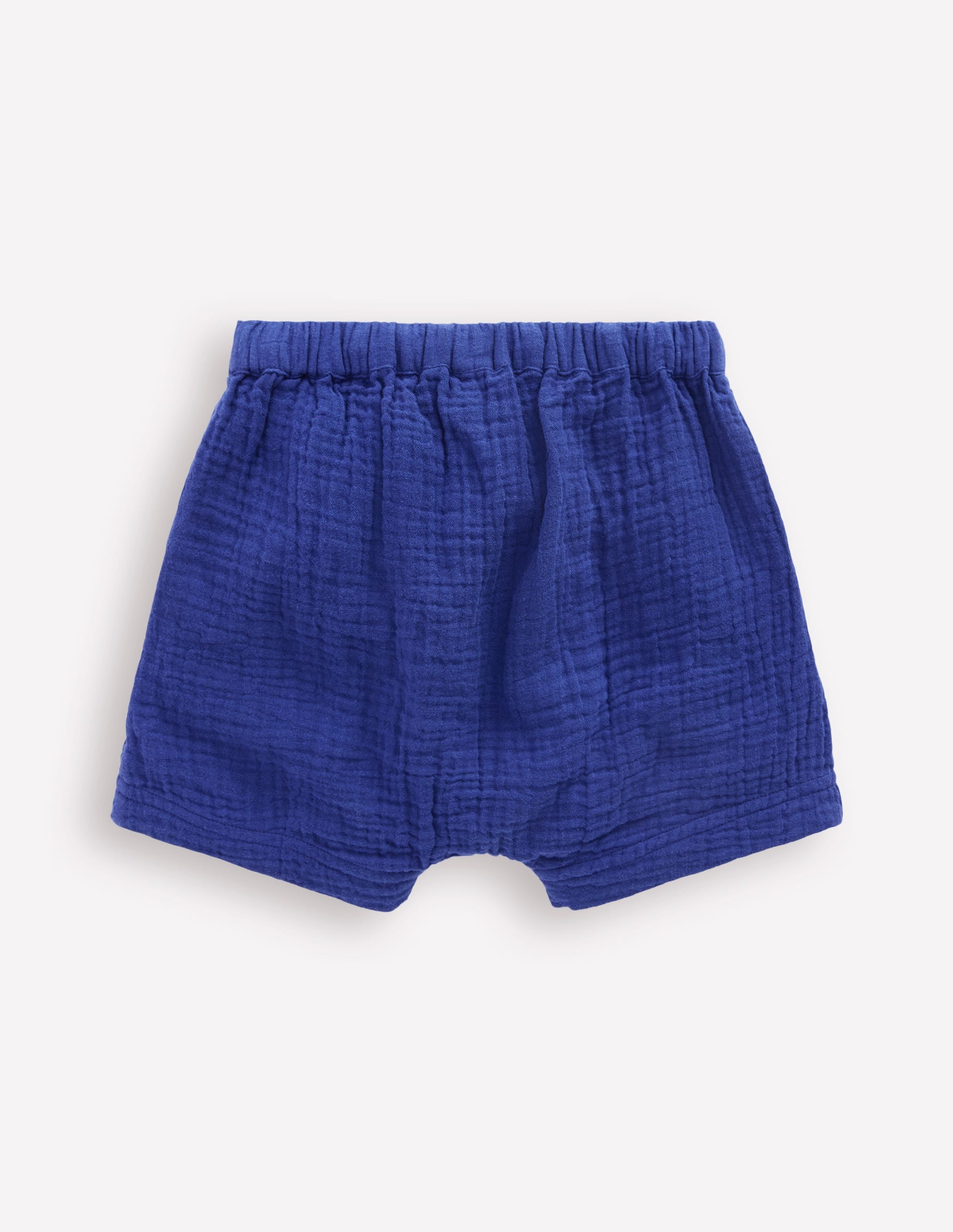 Short tissé garçon-Aristocratic Blue/ Ivory Stripe - Image 2
