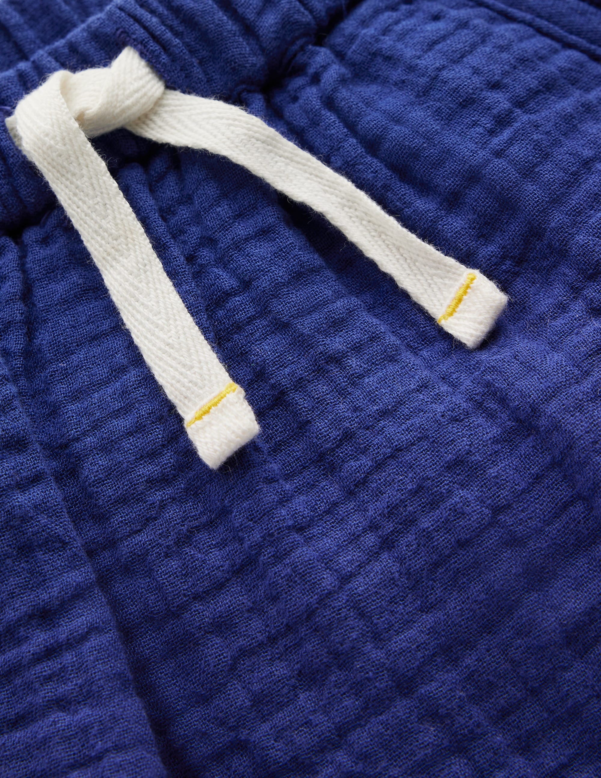 Short tissé garçon-Aristocratic Blue/ Ivory Stripe - Image 3