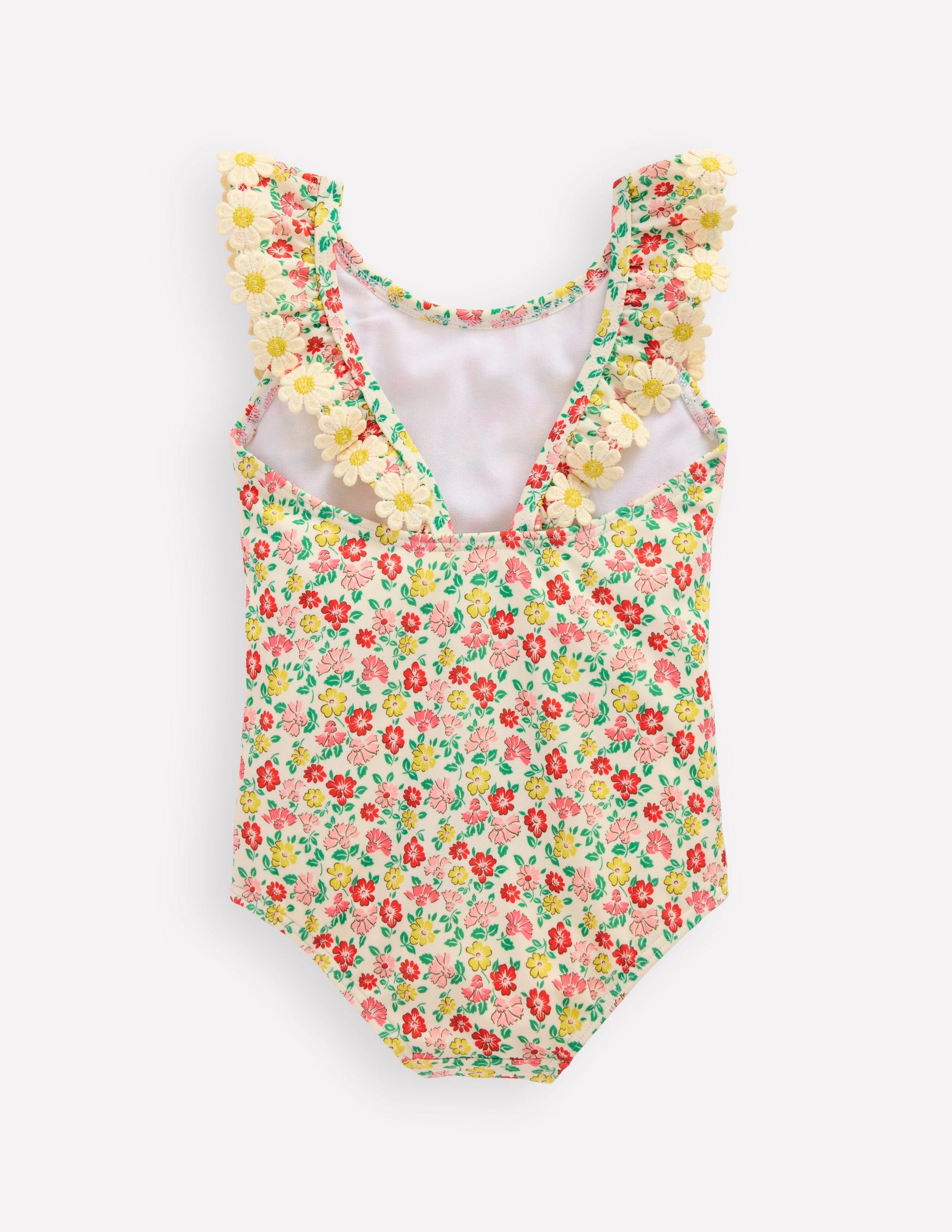 Maillot de bain à volants-Motif Summer Flower Bed multi-2