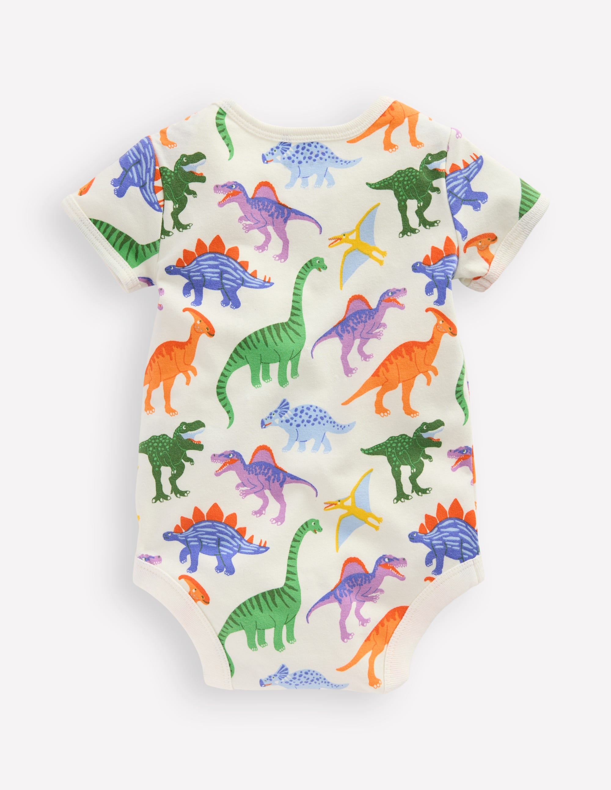 Bodys mit Dinosaurier-Motiv im 3er-Pack-Bunt, Dinosaurier - Image 2