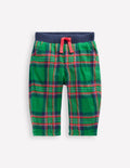 Pantalon cosy doublé-Carreaux Vert