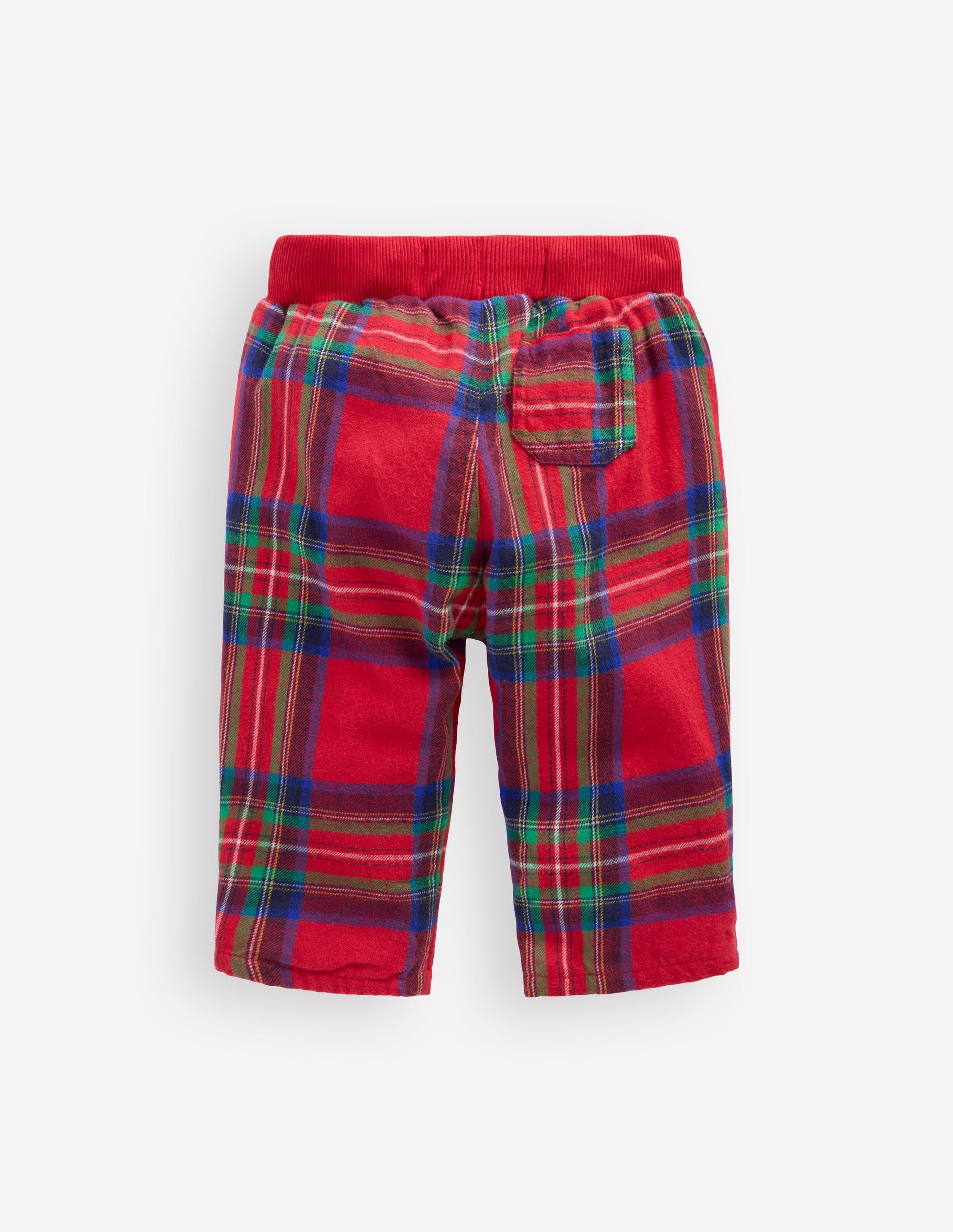 Pantalon cosy doublé-Carreaux rouges-3