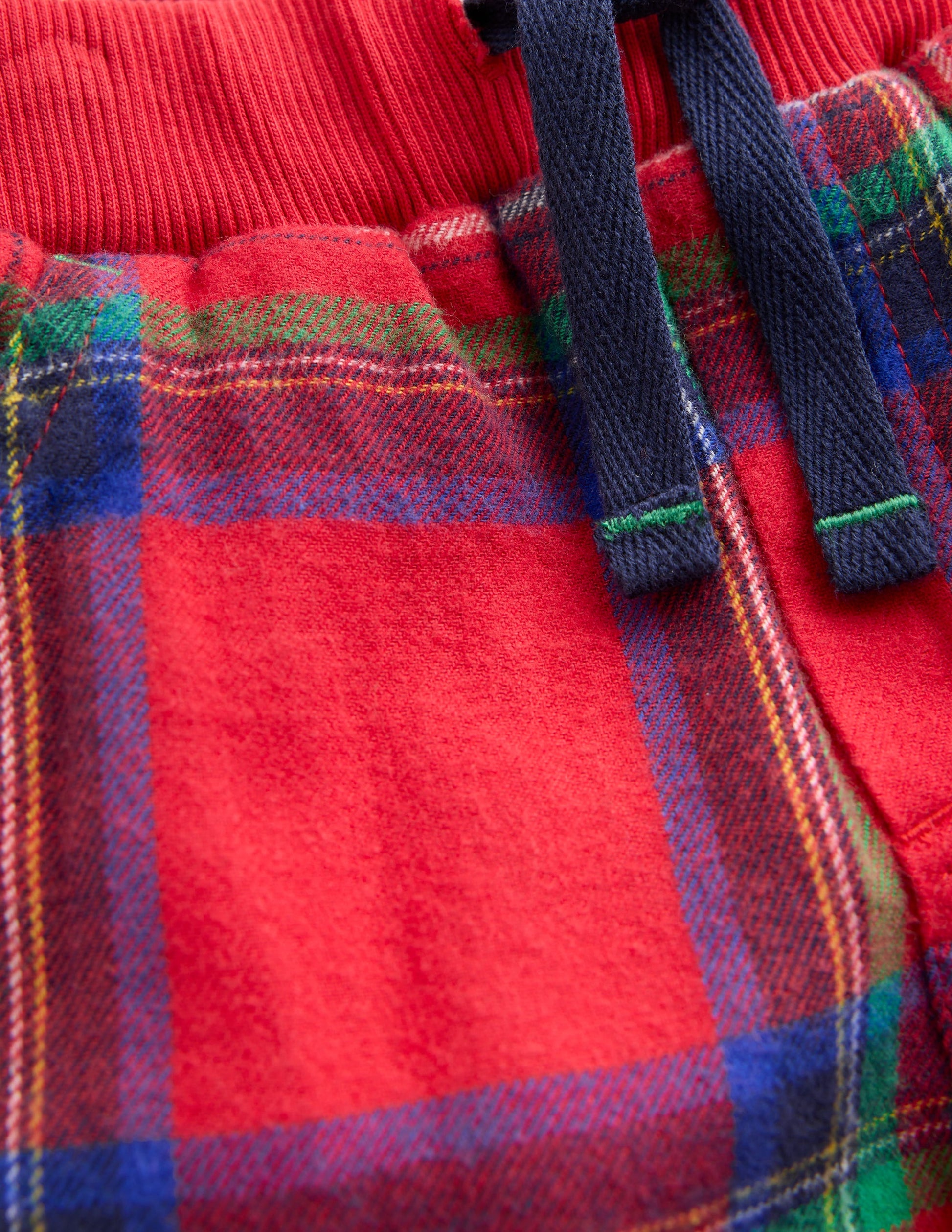 Pantalon cosy doublé-Carreaux rouges-4