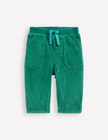 Pantalon cosy doublé-Vert joyau