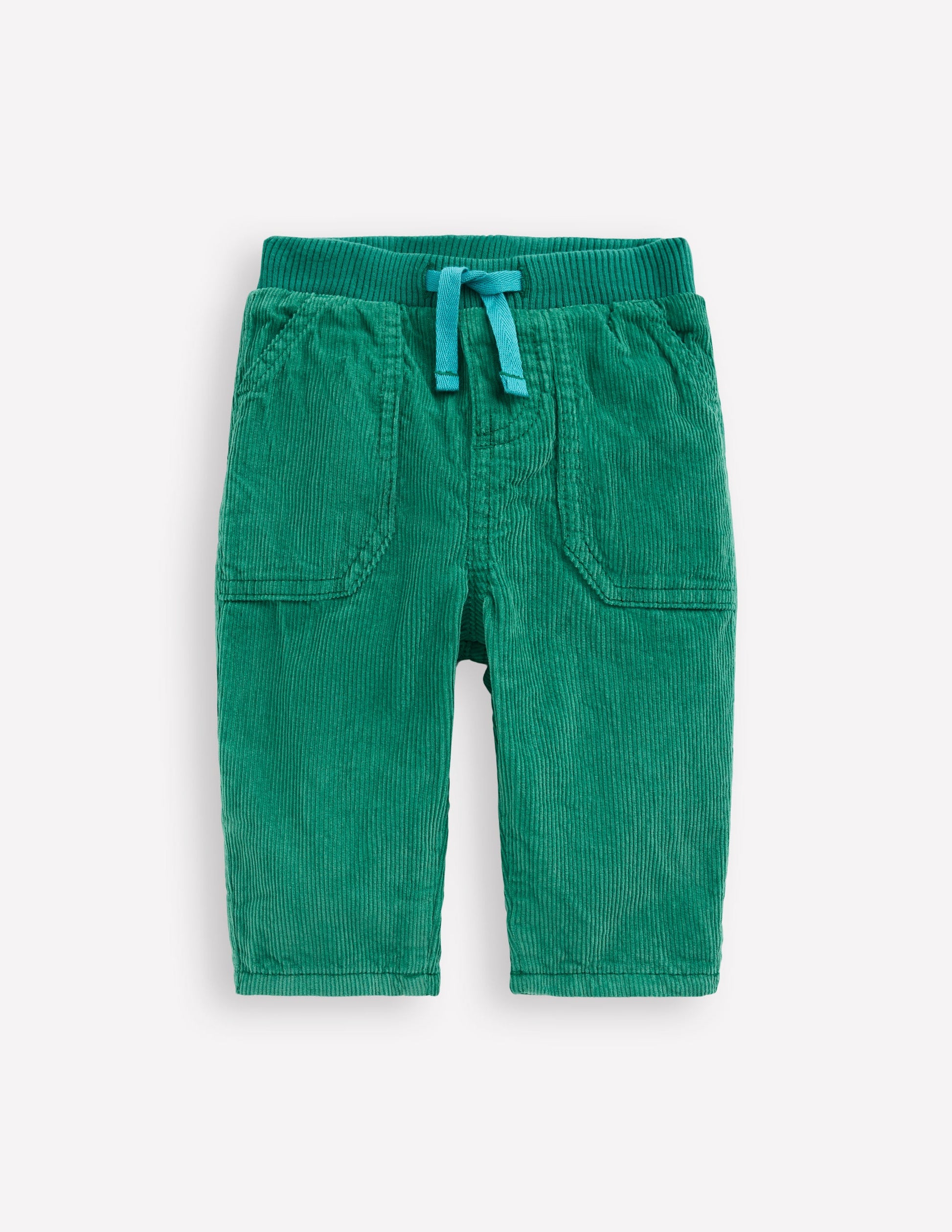 Kuschelige, gefütterte Hose-Juwelgrün-1