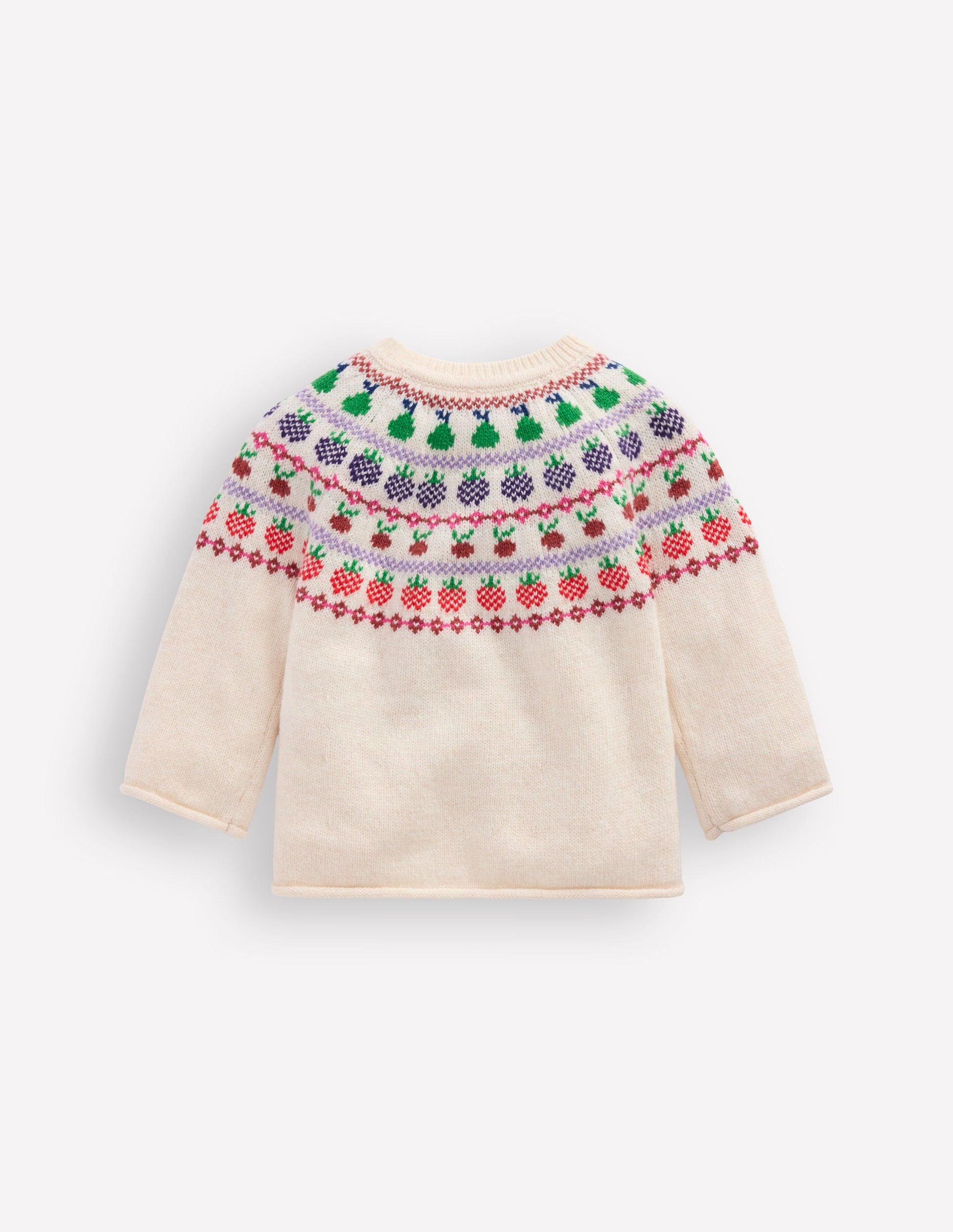 Fair-Isle-Strickjacke-Bunt, Früchte-3