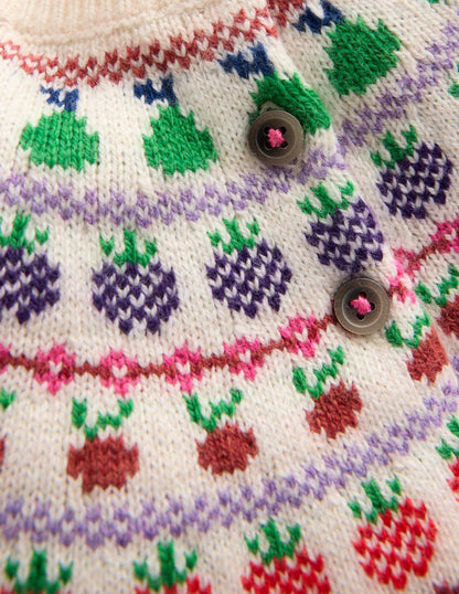 Fair-Isle-Strickjacke-Bunt, Früchte-4