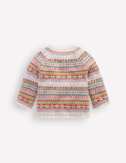 Fair-Isle-Strickjacke-Sanftes Bunt-3