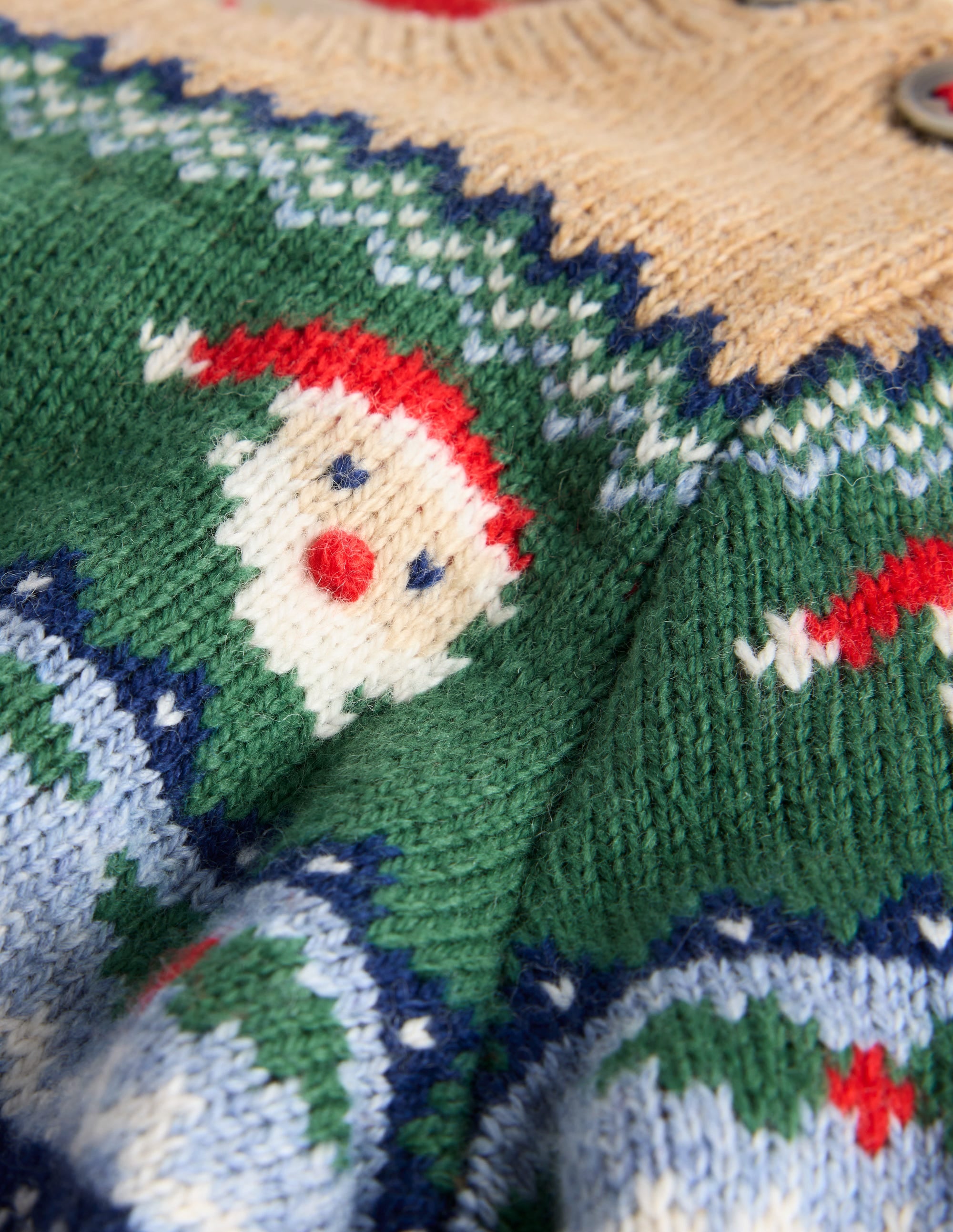 Pull motif jacquard-Motif jacquard festif multi - Image 3