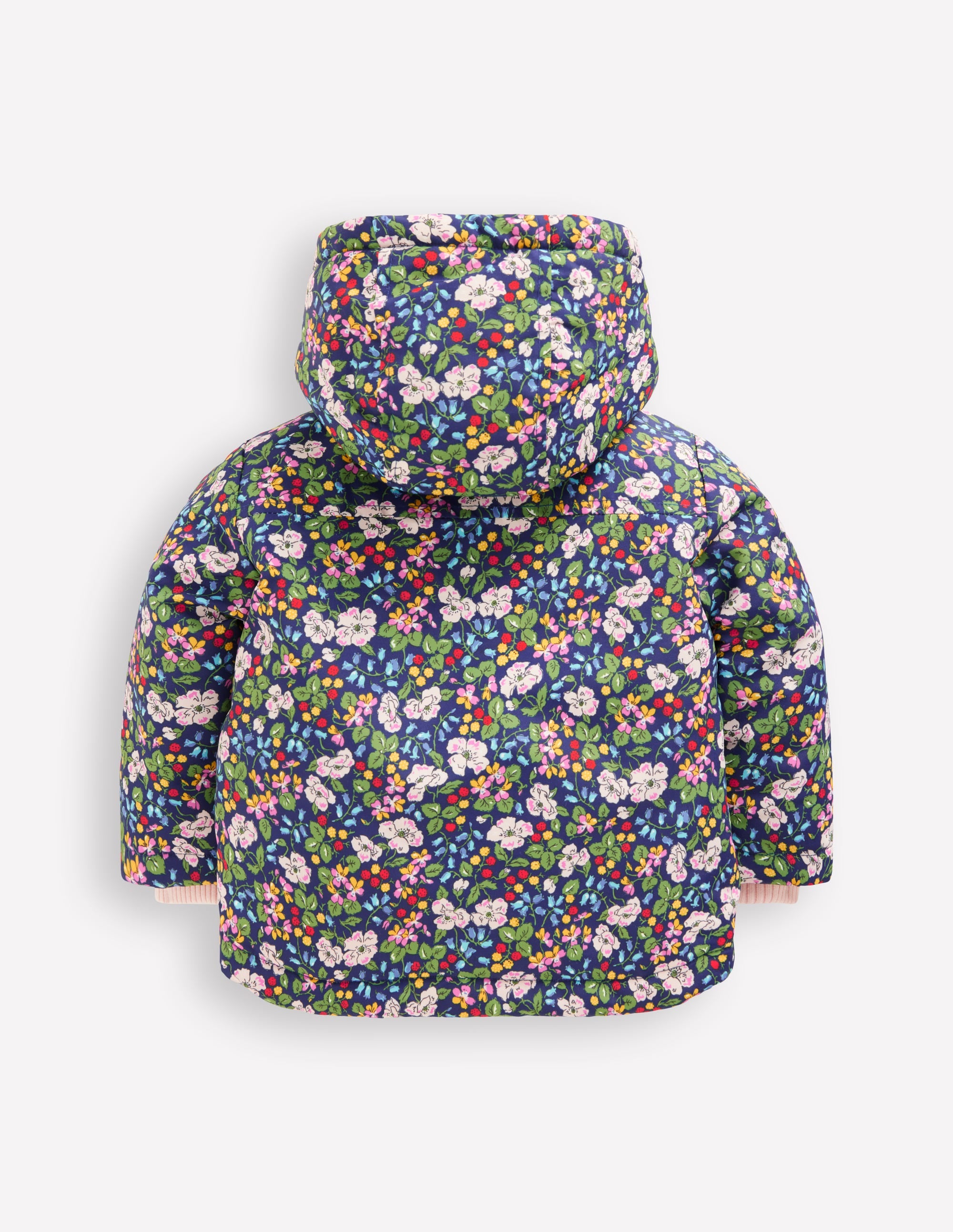 3-in-1 Shower Resistant Coat-Twilight Berry Floral - Image 2