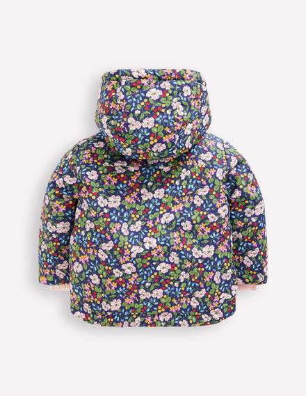 Manteau 3-en-1 fille-Motif floral baie crépuscule