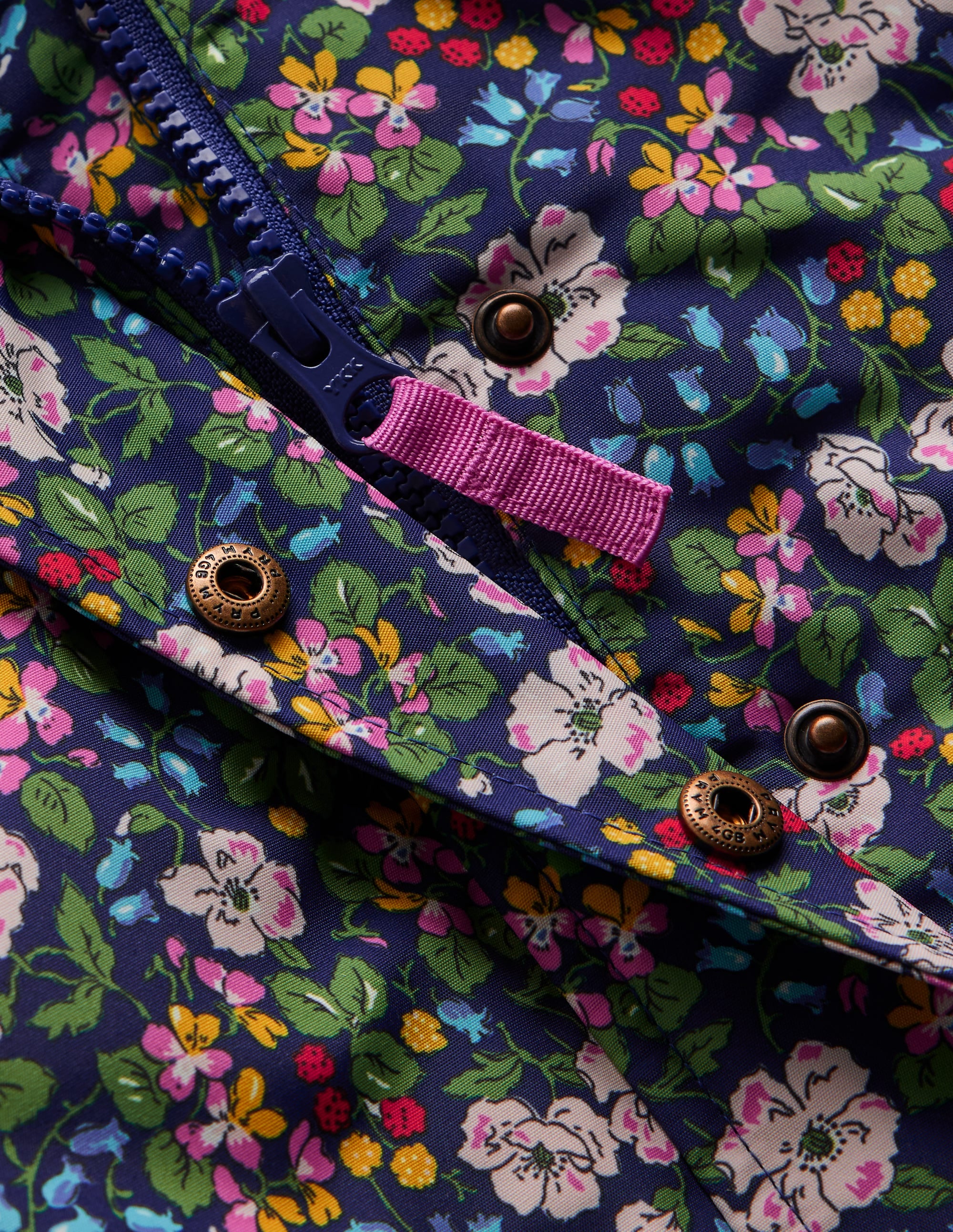 3-in-1 Shower Resistant Coat-Twilight Berry Floral - Image 3