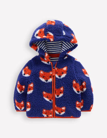 Boys Borg Fleece-Blue Foxes-2
