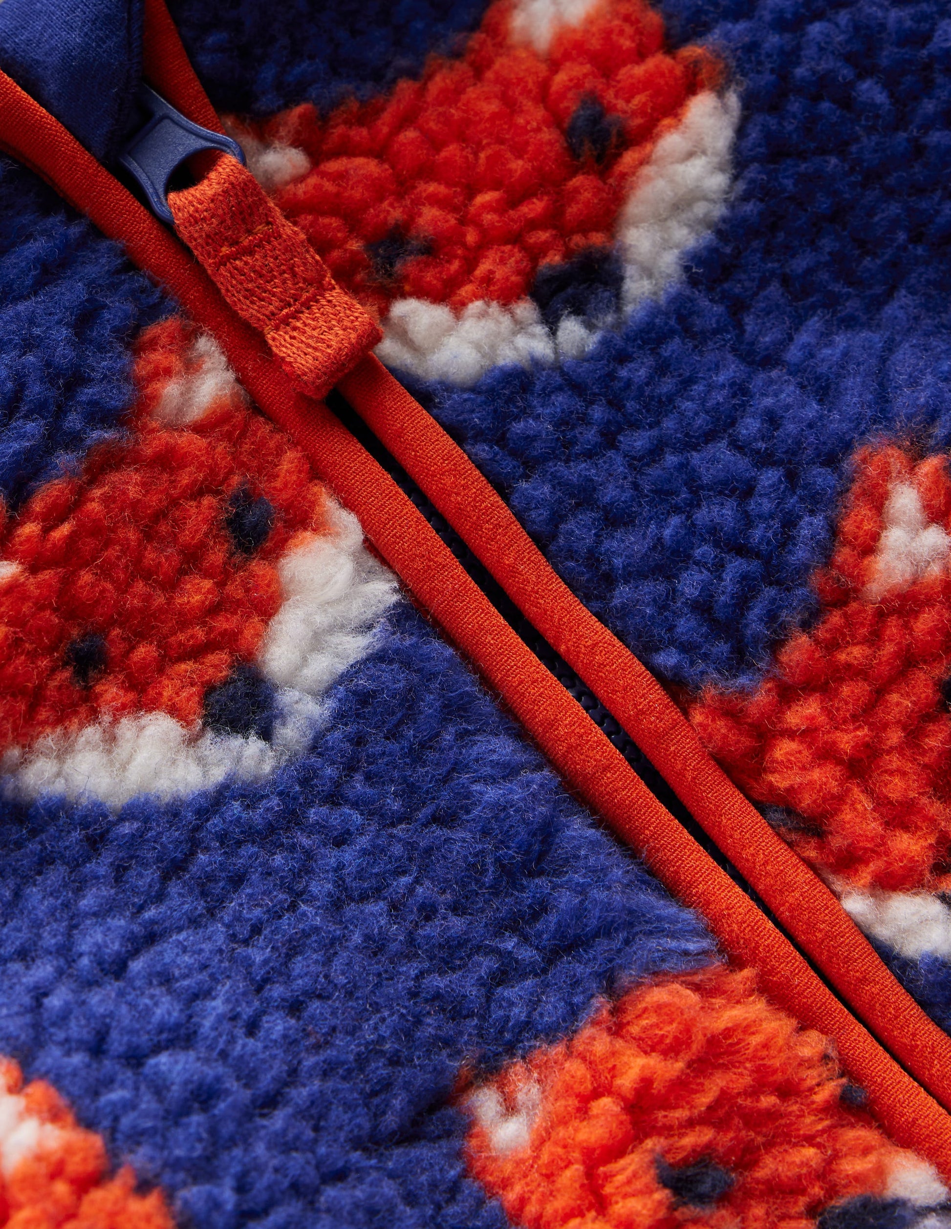 Boys Borg Fleece-Blue Foxes-4