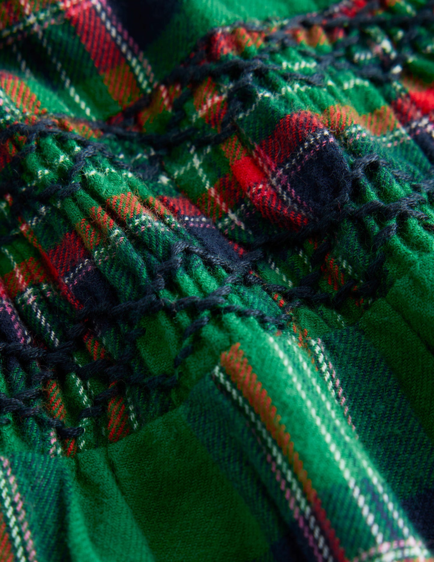 Smocked Occasion Dress-Green Check