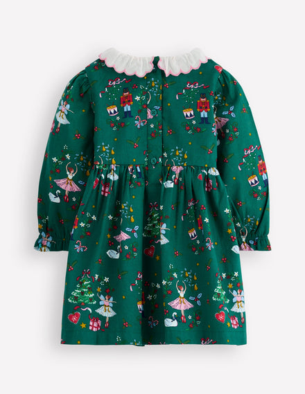 Gesmoktes Partykleid-Alpingrün Festlich