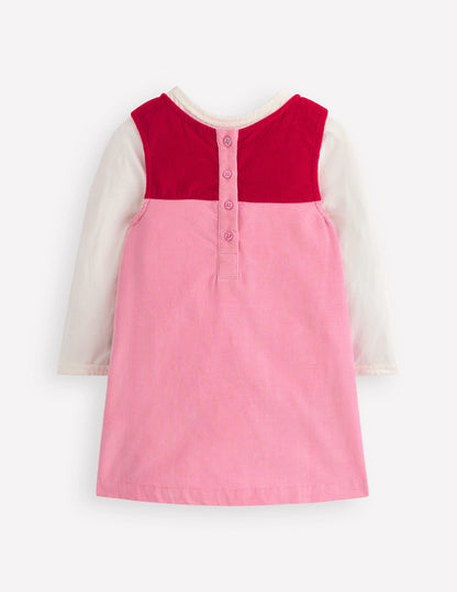 Originelles Cordkleid im Set-Lebkuchenhaus-2