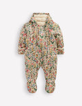 Combinaison de ski fille-Motif Flower Meadow multi