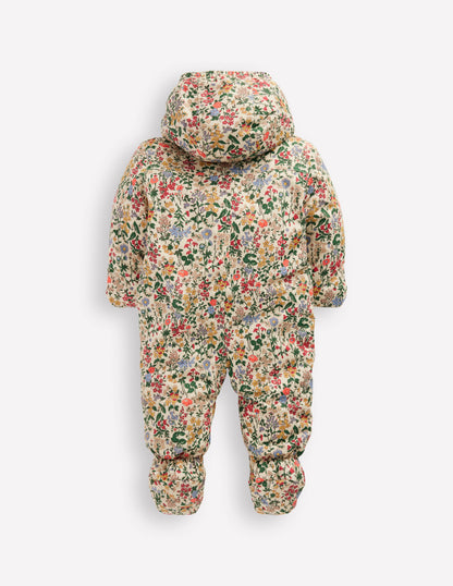 Combinaison de ski fille-Motif Flower Meadow multi-2