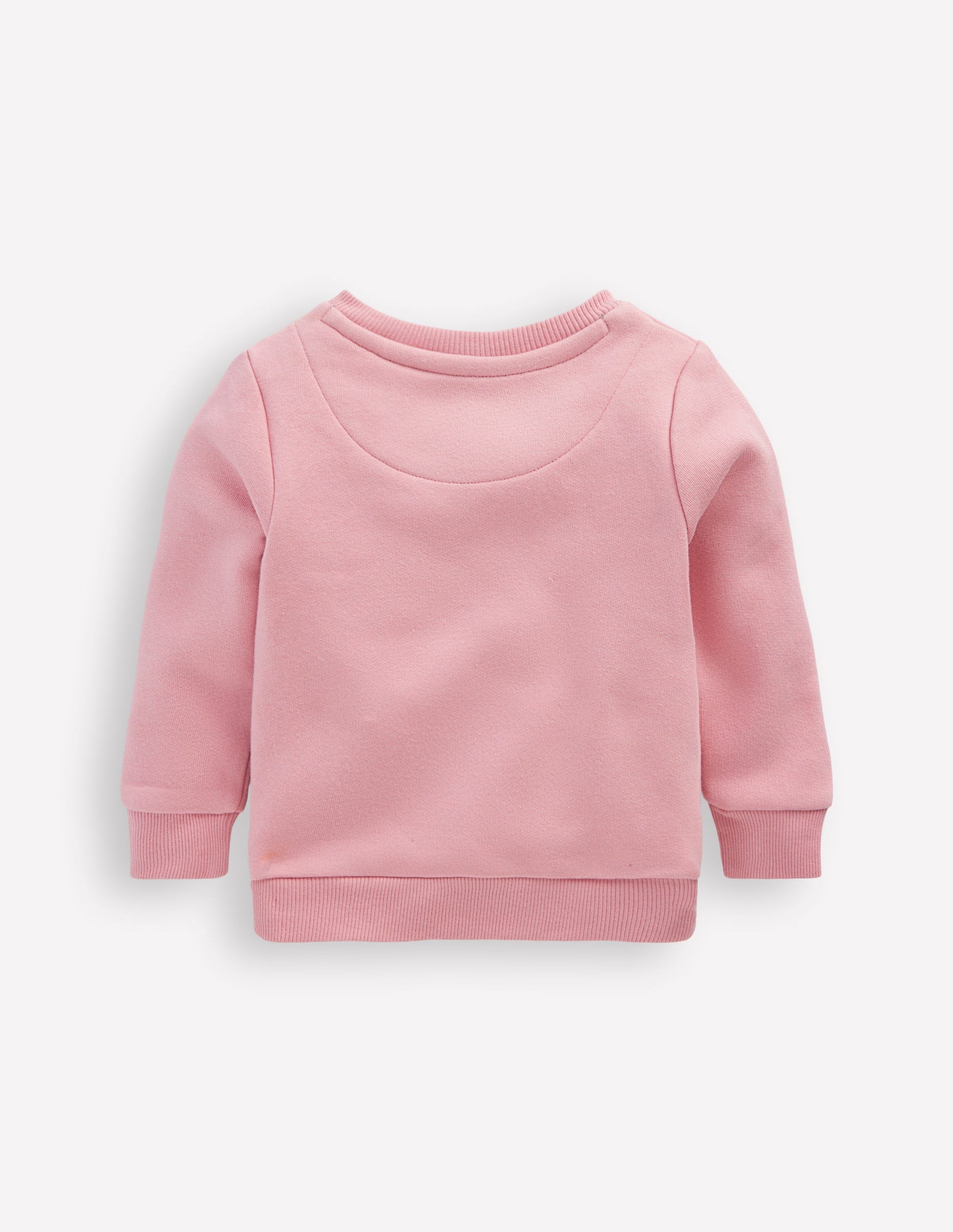 Originelles Sweatshirt für Mädchen-Vintage Rosa Dino-2
