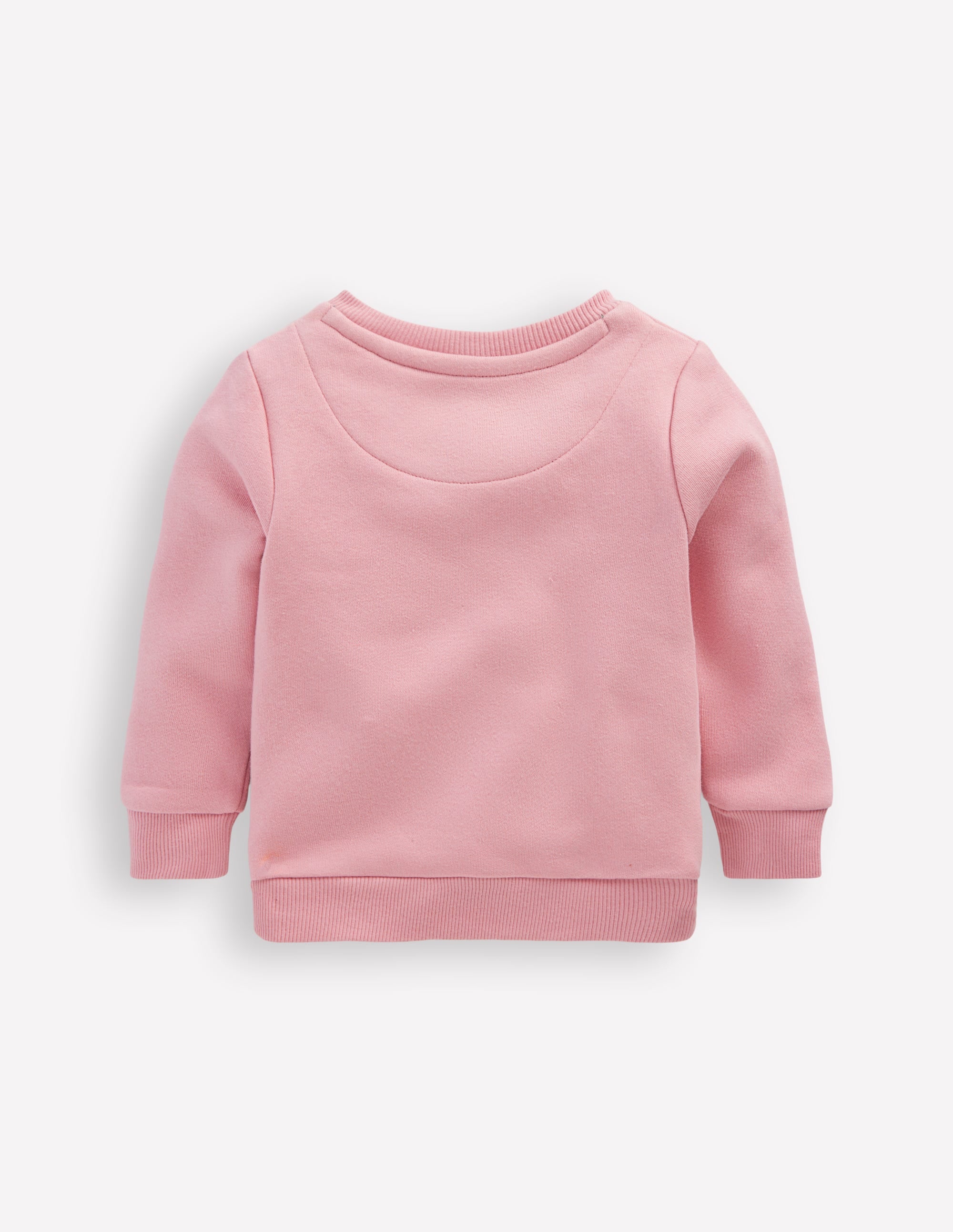 Originelles Sweatshirt für Mädchen-Vintage Rosa Dino - Image 2