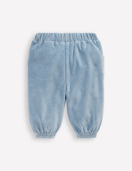 Jersey-Cordhose-Französisches Blau
