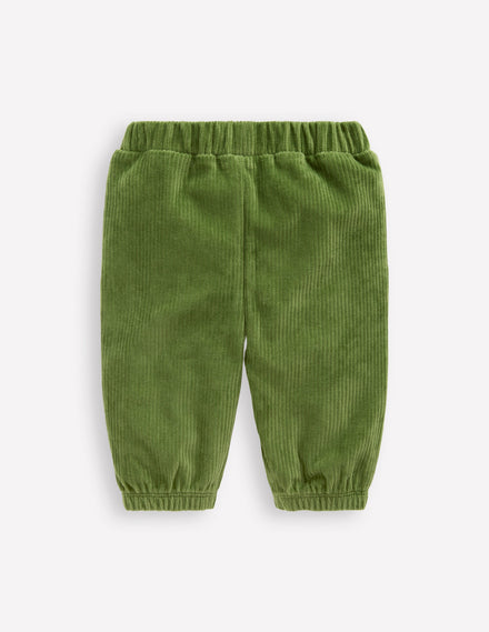 Jersey-Cordhose-Brokkoligrün