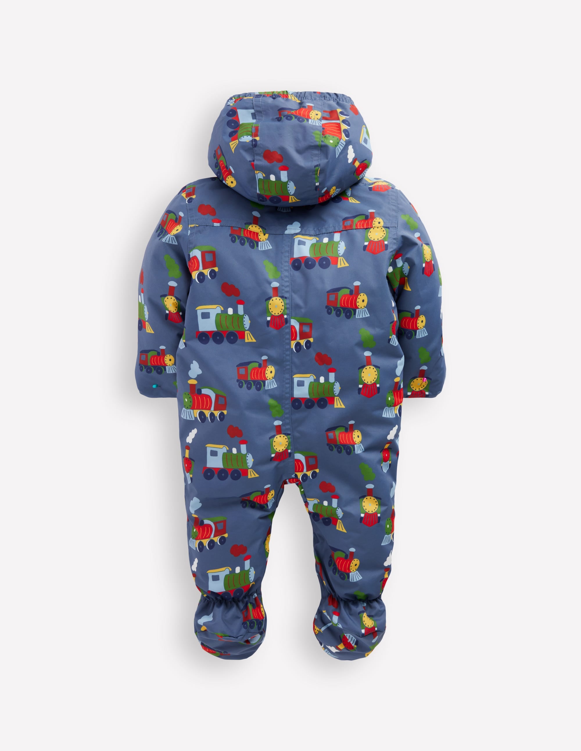 Schneeanzug für Jungen-Blau Züge - Image 2