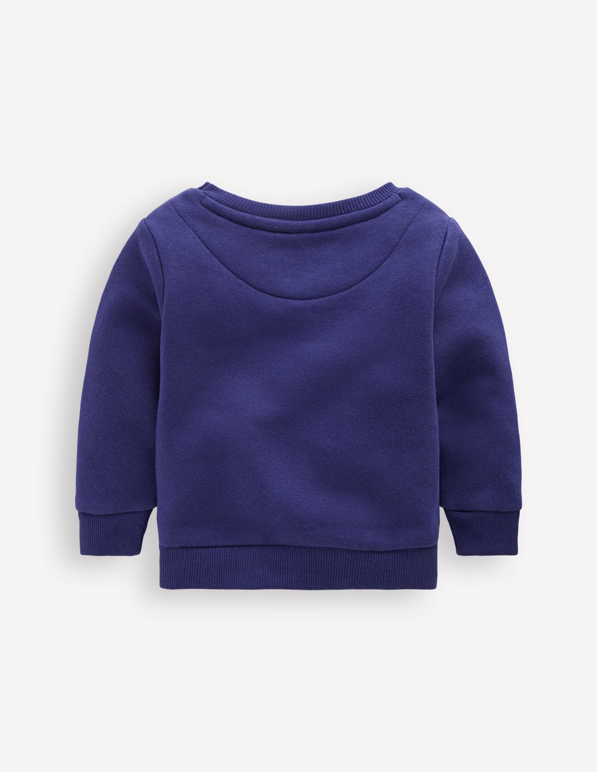 Sweatshirt mit Applikation für Jungen-Navy mit Eisbär-2