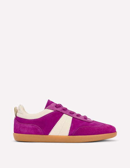 Erin Retro Tennis Trainers-Regal Purple
