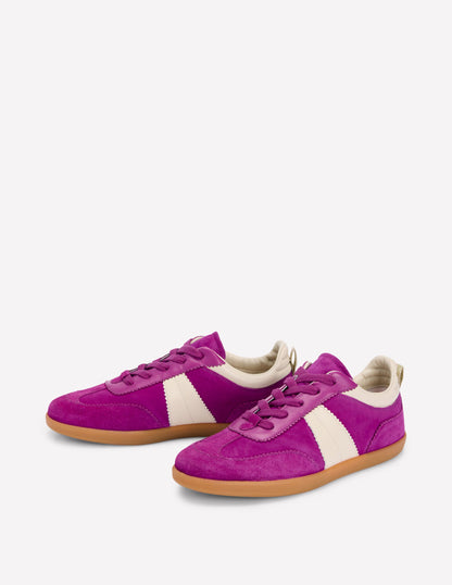 Erin Retro Tennis Trainers-Regal Purple