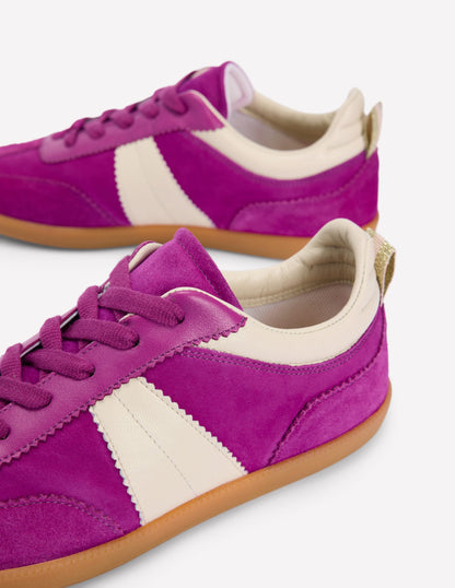 Erin Retro Tennis Trainers-Regal Purple