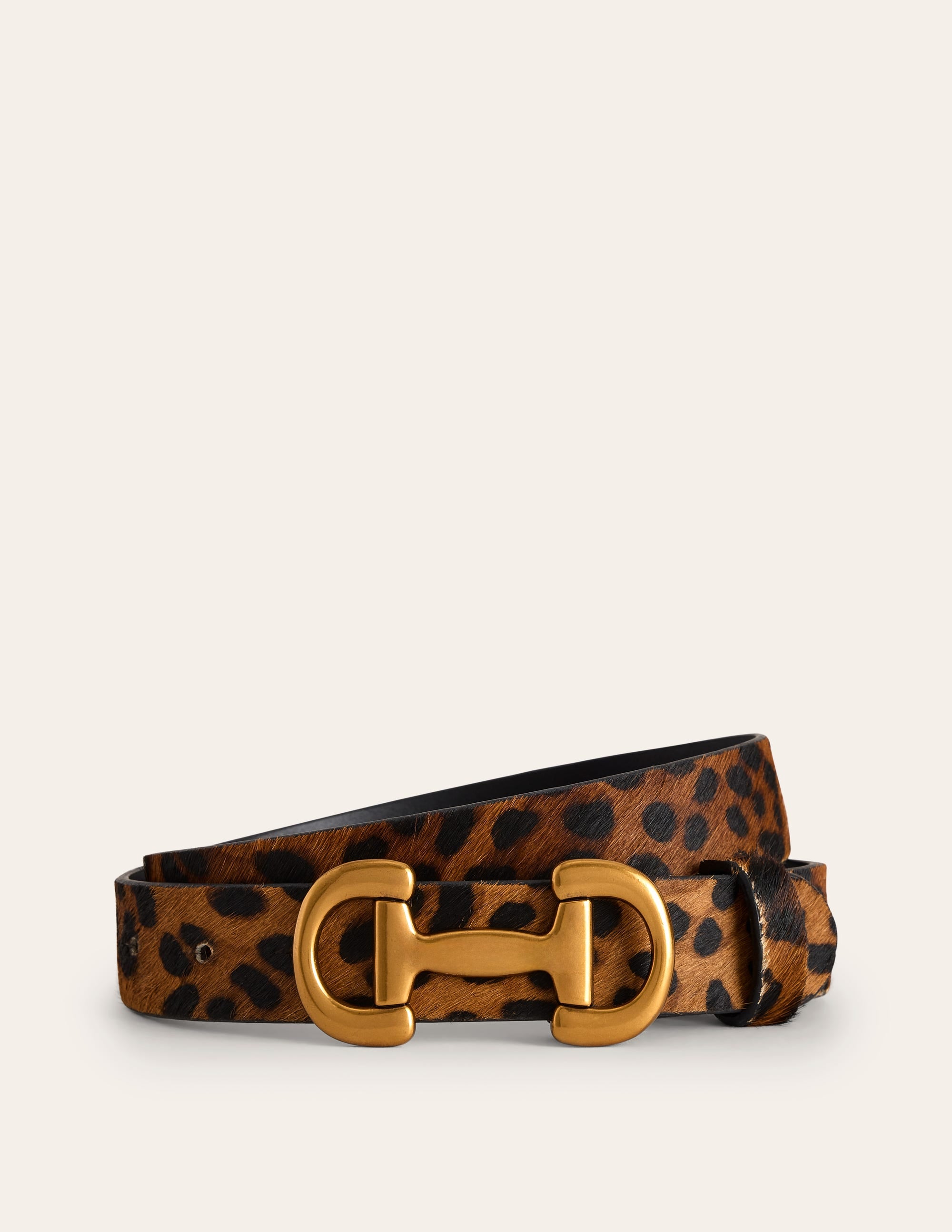 Ceinture Iris à mors en cuir-Cœurs folk rouge rockabilly - Image 1