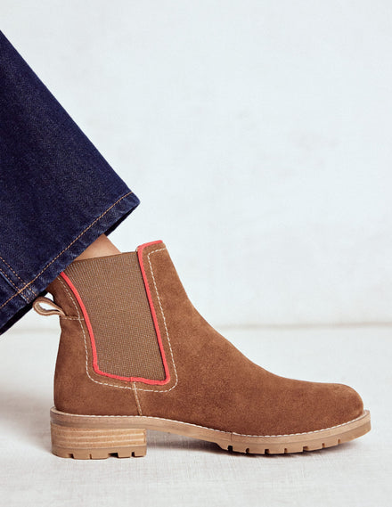 Freya Chelsea-Stiefel-Hellbraun