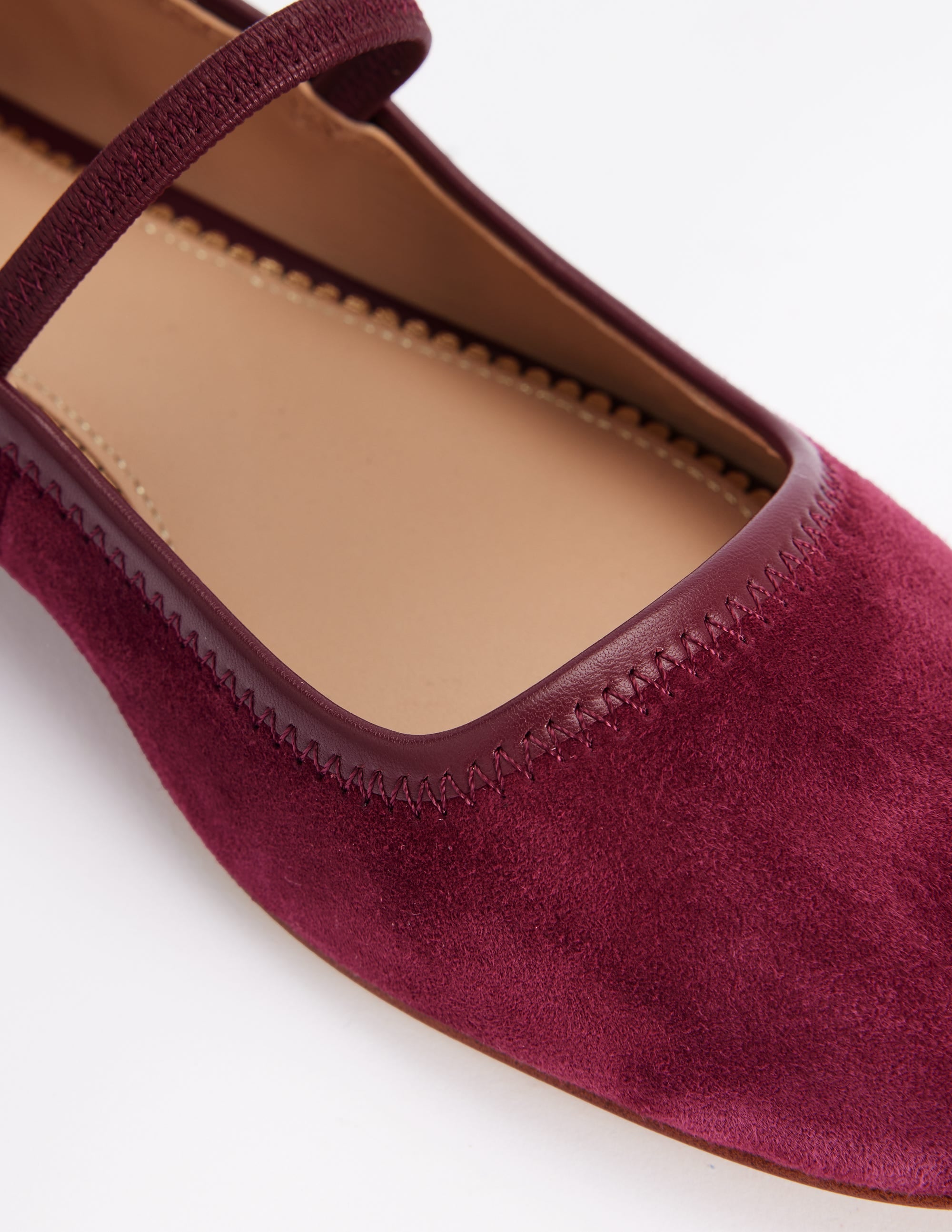 Thea Mary-Jane-Ballerinas-Oxblood - Image 4