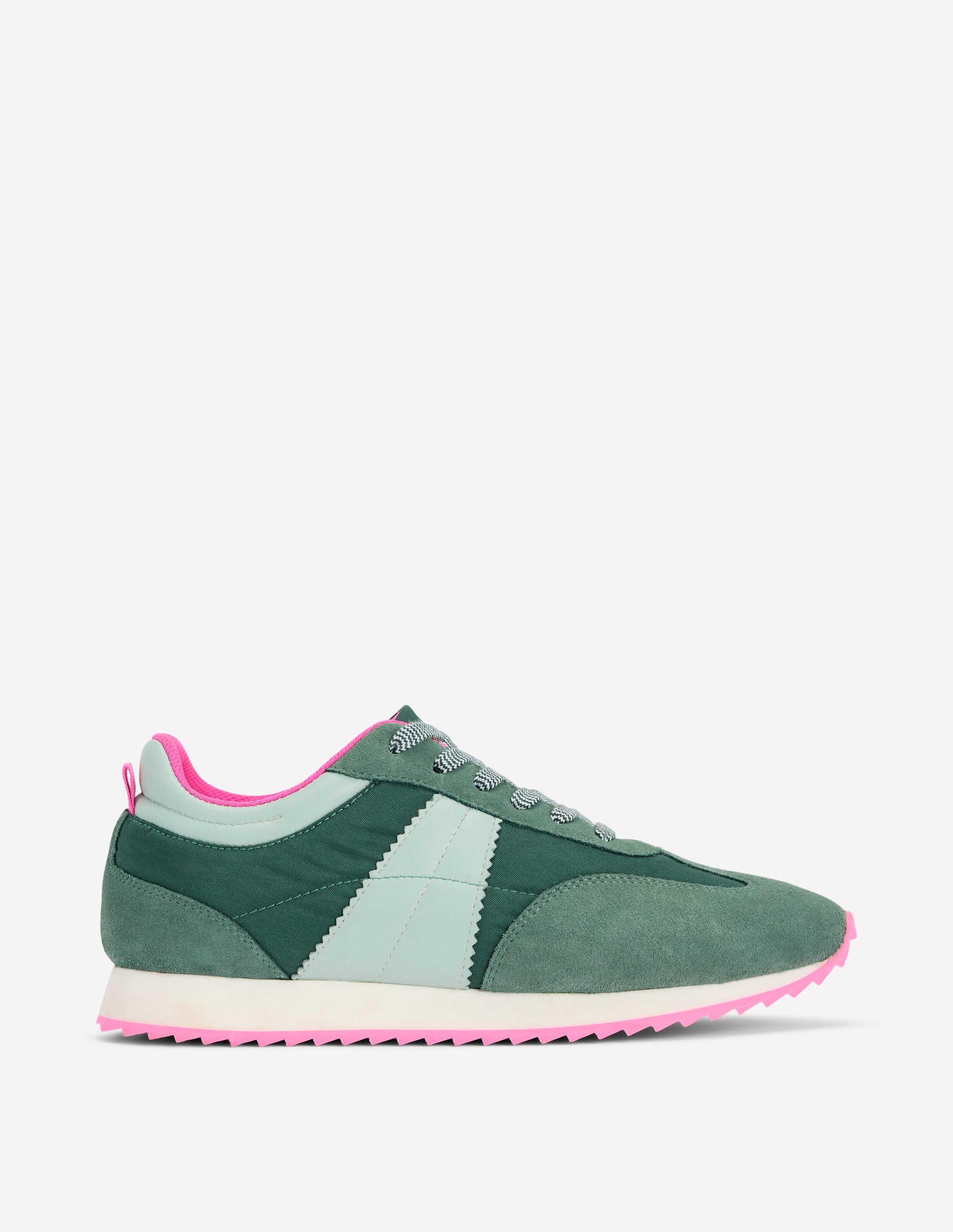Baskets de running rétro-VERT - Image 1