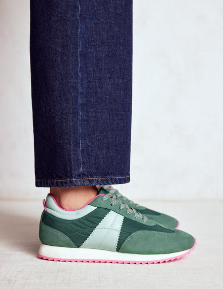 Retro Laufschuhe-GRÜN