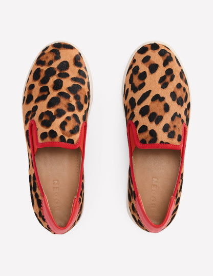 Sneaker zum Hineinschlüpfen-Mohair, Leopardenmuster-5