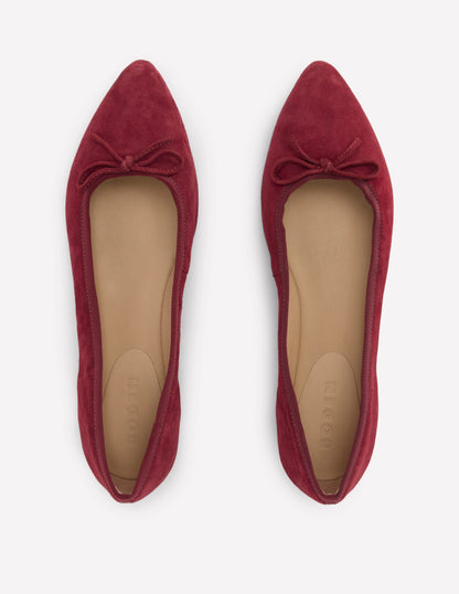 Mary Janes aus dehnbarem Material-Oxblood-5
