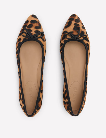 Mary Janes aus dehnbarem Material-Klassisches Leopardenmuster-5