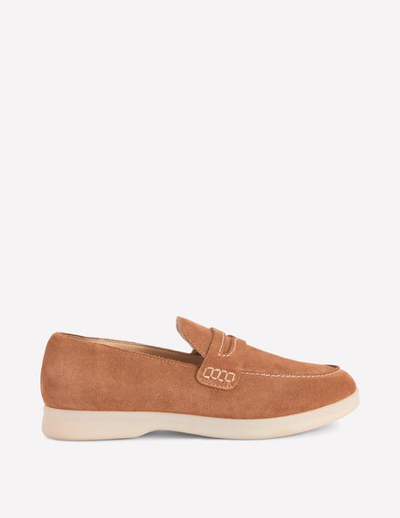 Leichte, weiche Loafer-Hellbraun