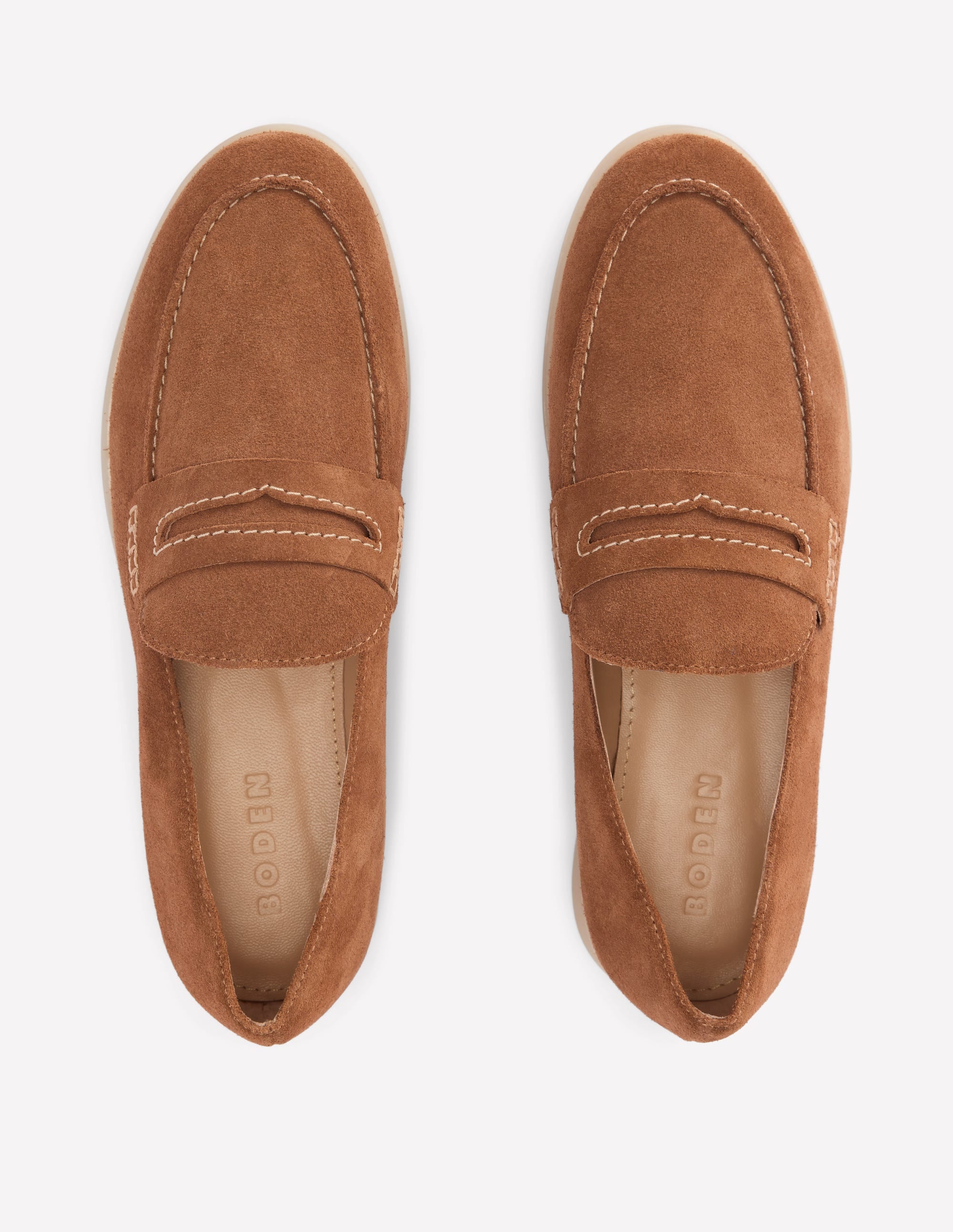 Leichte, weiche Loafer-Hellbraun - Image 7
