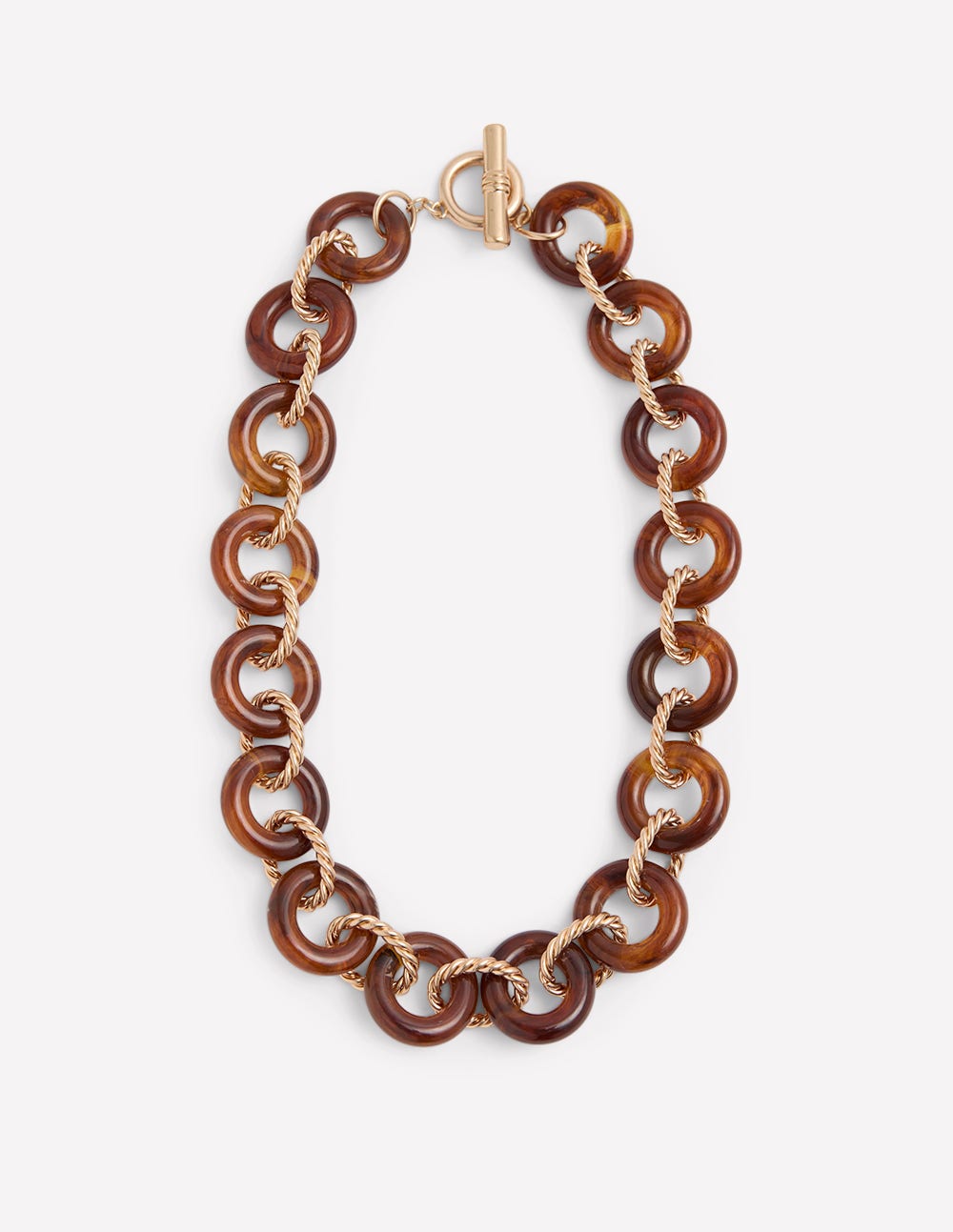 Collier éapis chaîne et résine-Cookie - Image 1