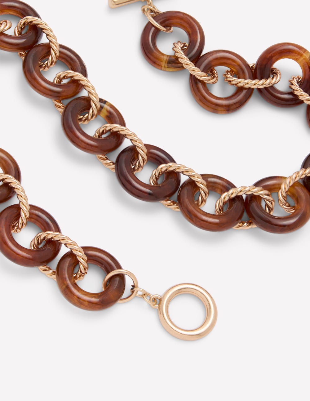 Collier éapis chaîne et résine-Cookie - Image 3