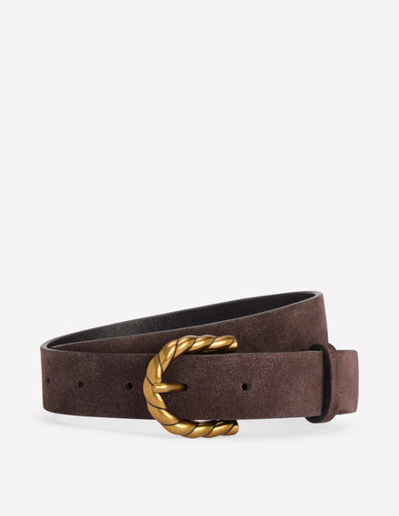 Ceinture à boucle torsadée-Cookie