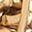Halskette mit eingedrehten Gliedern im Vintage-Look-Antikes Messing