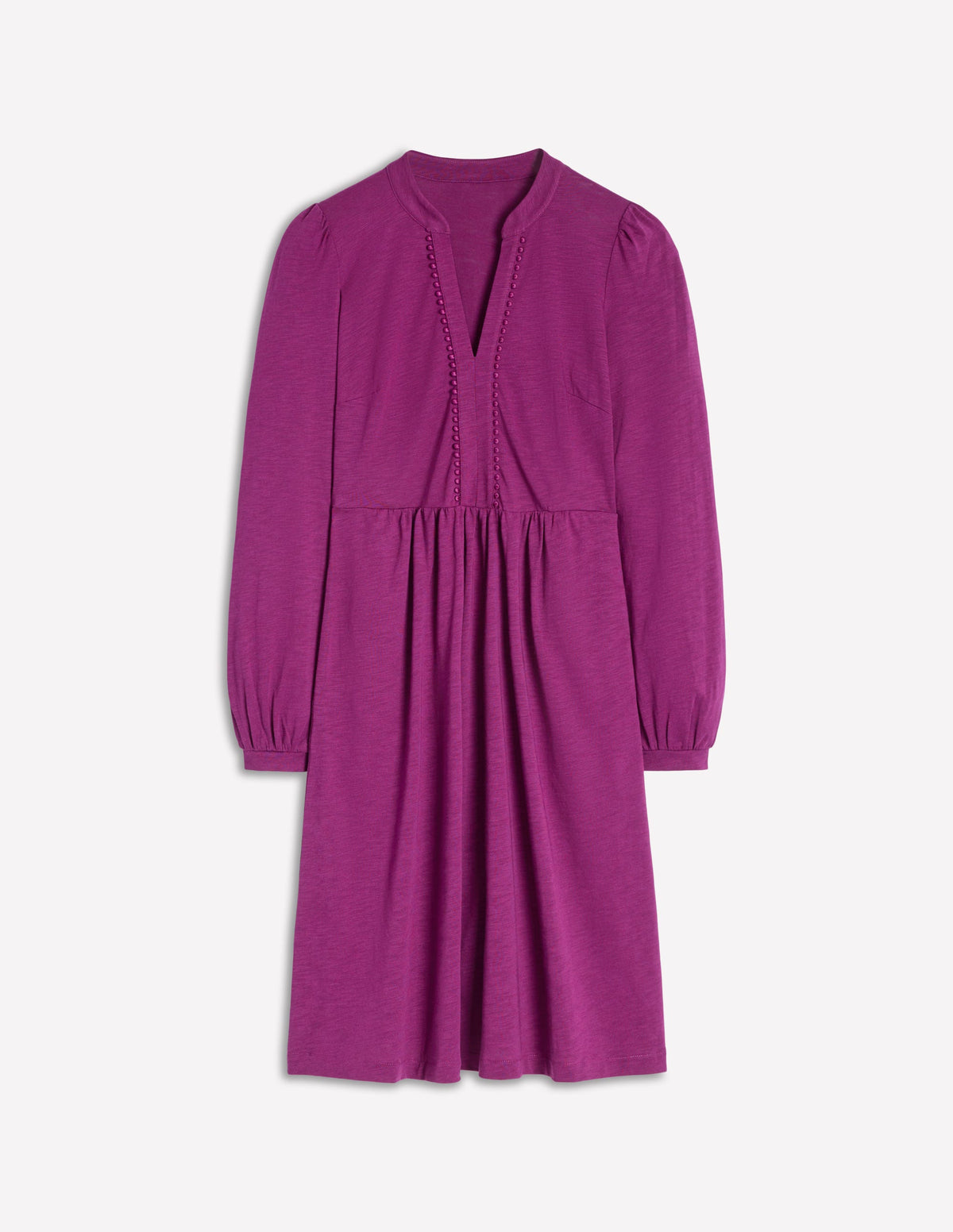 Robe décontractée Naomi en jersey-Confiture de prunes - Image 5