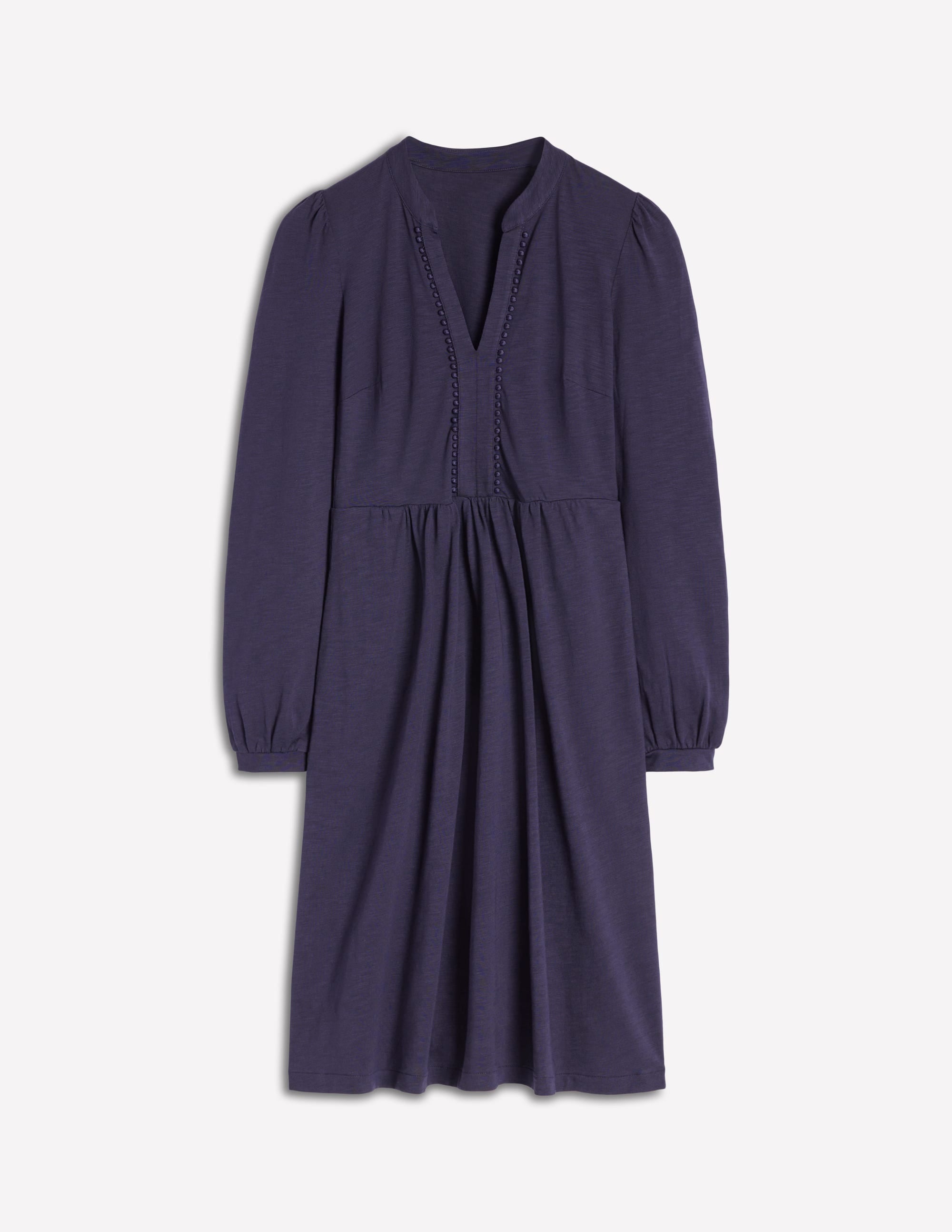 Robe décontractée Naomi en jersey-Bleu marine - Image 5