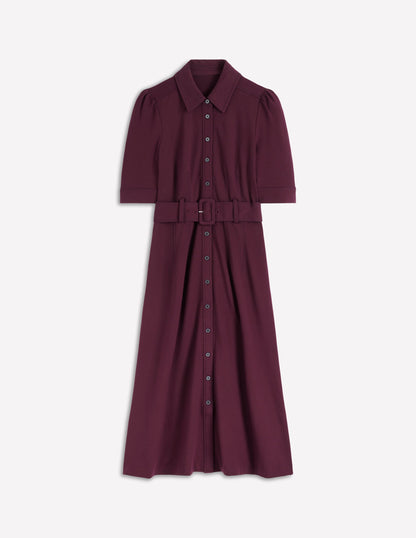 Anita Ponte-Hemdblusenkleid-Dunkle Kirsche-7